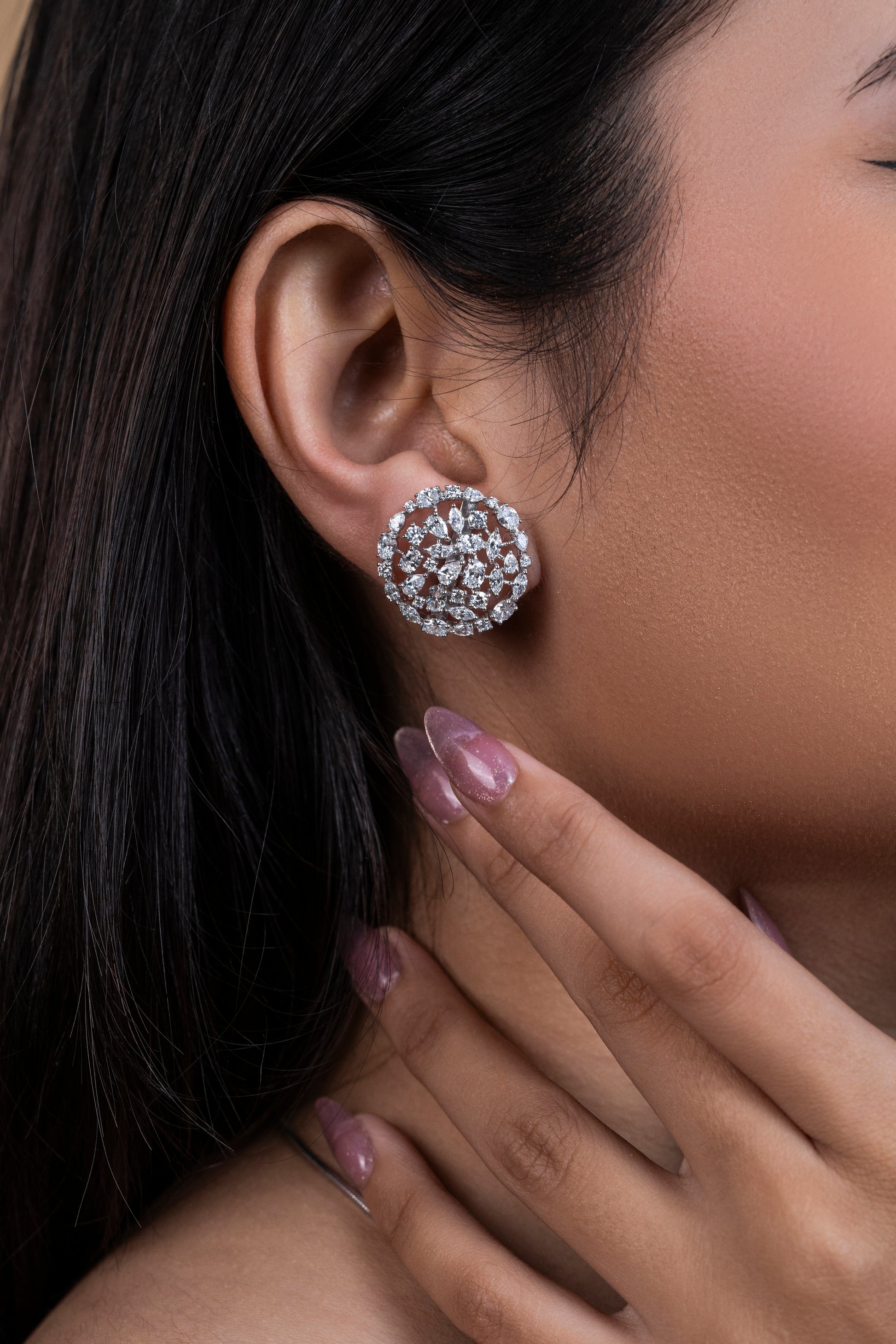 Multi Shape Unique Style Earrings