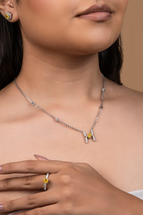 Cushion Cut unique Style Pendant