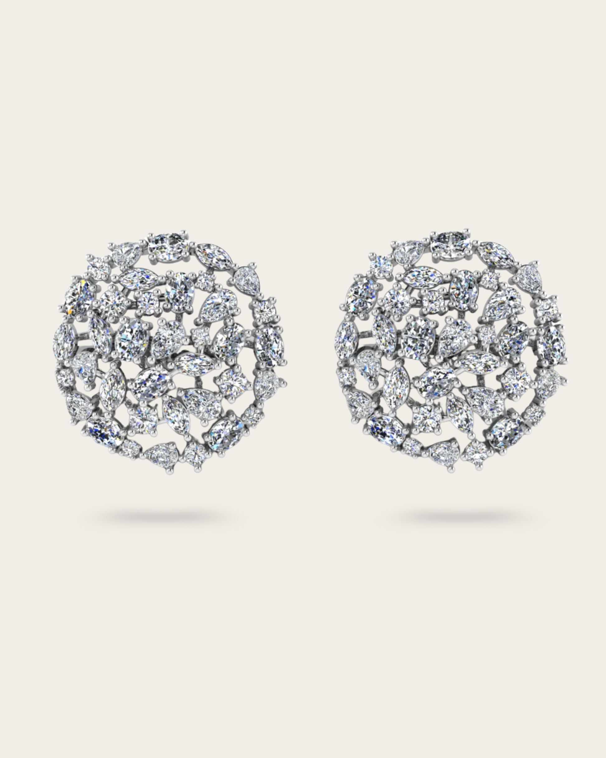 Multi Shape Unique Style Earrings