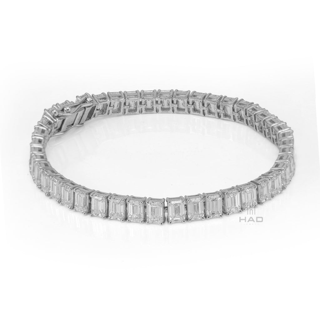 Radiant Cut Tennis Style Bracelet